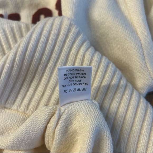 Taylor Swift Official Merchandise Red Era Varsity Sweater, Size XS - Picture 9 of 9